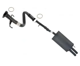 126755 Mac Auto Parts Fits 2000-2001 Acura Rl 3.5l V6 Middle Resonator And Muffler Exhaust System
