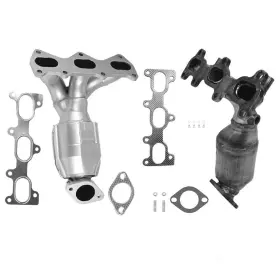 135949 Mac Auto Parts Front And Rear Manifold Catalytic Converters For Hyundai Santa Fe 2.7l 2001-2004