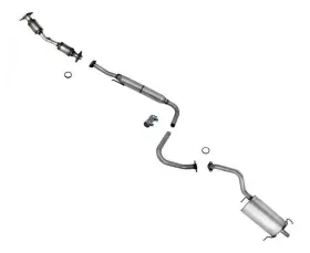 147136 Mac Auto Parts Converter Resonator And Muffler For Nissan Sentra 2.0l 2007-12 With Federal Emission