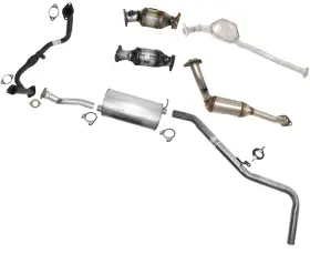 148490 Mac Auto Parts Converters And Resonator Muffler Exhaust System For Nissan Xterra 3.3l 2000-201