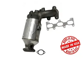 Mac Auto Parts 148653 Front Radiator Side Catalytic Converter For Hyundai Santa Fe Gls V6 2.7l 07-09