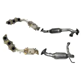 152205 Mac Auto Parts For Toyota 05-09 4 Runner Gx470 4.7l L And R Front Rear Catalytic Converters