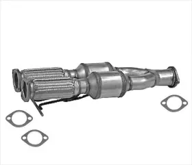 152463 Mac Auto Parts 2005-2011 Volvo Xc90 4.4 V8 Under Car Dual Flex Y Pipe Catalytic Converter