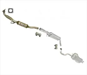 154723 Mac Auto Parts For 2001-2004 Beetle And 2002-2006 Golf 2.0l Front Converter Full Exhaust System