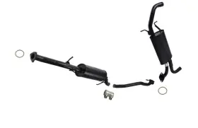 157914 Mac Auto Parts Middle Resonator And Muffler Assembly For Acura Rdx 2.3l 2007 2008 2009
