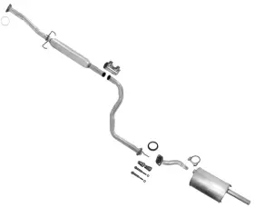 158987 Mac Auto Parts Middle Resonator And Muffler W Gaskets For Acura Integra 1.8l 4dr Sedan 1994-2001