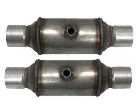 159308 Mac Auto Parts Universal Round Obd Ii 15 Inch 2.25 Id 2 Catalytic Converters Made In Usa