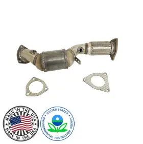 166046 Mac Auto Parts Front Passenger Flex Pipe Catalytic Converter For Audi Q7 4.2l Gasoline 07-10