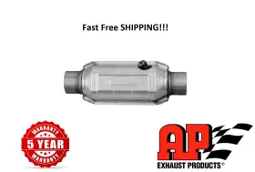 608265 Mac Auto Parts 189459 2.25 Inch Ap Exhaust Heavy Load Catalytic Converter True Obdii -