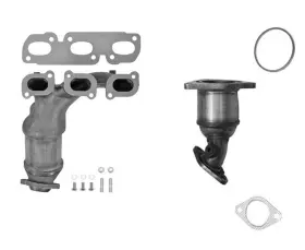 189536 Mac Auto Parts Front And Rear Manifold Catalytic Converter Fits For Ford Escape 2009-2012 V6 3.0l