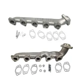 191624 Mac Auto Parts Front Exhaust Manifolds For Ford F-250 F-350 F-450 F-550 Super Duty 6.8l 00-04