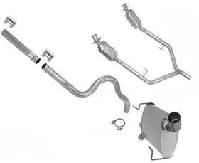 194803 Mac Auto Parts Fits For Ford 2005-2009 Mustang 4.0 Exhaust System Pipe Catalytic Converter