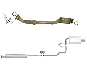 20349 Mac Auto Parts Muffler Converter And Flex With Exhaust System Fits 02-06 Altima 2.5l