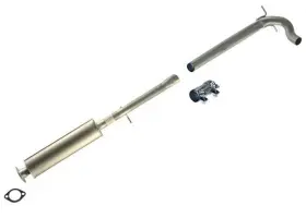 21350 Mac Auto Parts Resonator Extension Pipe With Gasket And Clamp For Volvo S60 01-04 Turbo