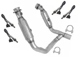 214977 Mac Auto Parts Engine Y Pipe With Dual Catalytic Converters For Ram Pick Up 1500 09-18 5.7l Hemi