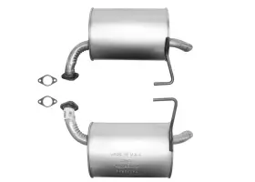 215056 Mac Auto Parts L&r Rear Mufflers Dual Pair For Subaru Outback 2005 2006 2007 2008 2009 2.5l