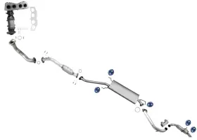 Mac Auto Parts 230369 Carb Catalytic Converter Resonator Muffler Exhaust For Toyota Rav4 2013-15 2.5l