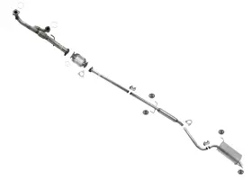 Mac Auto Parts 231334 Resonator Extension Pipe Muffler Exhaust System For Honda Ridgeline 2009-2014