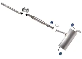 232090 Mac Auto Parts Weld On Resonator Muffler Exhaust For Front Wheel Drive Kia Sportage 2.4 17-22