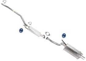 232163 Mac Auto Parts Weld On Muffler Resonator Exhaust For Front Wheel Kia Sorento Sx Sxl 3.3l 16-18