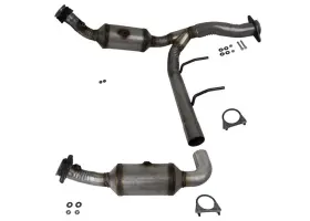 232392 Mac Auto Parts Catalytic Converter Engine Y Pipe L&r For Ford F150 5.0l 2015 2018 2019 2020
