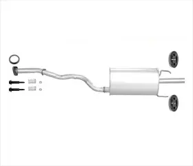 25825 Mac Auto Parts Rear Muffler With Hangers Bolts For Honda Accord Dx Lx 1994 1995 1996 1997