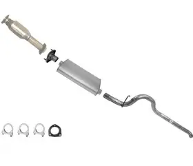 39407 Mac Auto Parts For 2001 Jeep Cherokee 4.0l Lower Under Suv Converter Muffler Exhaust System