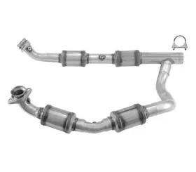 39774 Mac Auto Parts Engine Y Pipe With 4 Catalytic Converter Fits For 2005-2008 Ford E150 5.4l