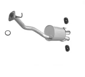 40656 Mac Auto Parts 90-1993 Fits Honda Accord Se Ex Dual Rear Muffler Exhaust Oe W Gasket And Hangers
