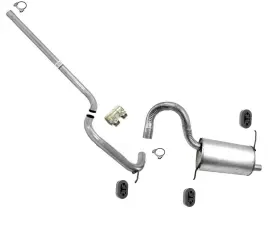 Mac Auto Parts 41119 Fits For Chrysler 01-2010 Pt Cruiser 2.4l Non Turbo Muffler Exhaust Pipe System