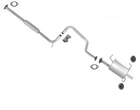 Mac Auto Parts 44868 Resonator And Muffler Exhaust System Kit For Nissan 200sx 2.0l 1995 1996