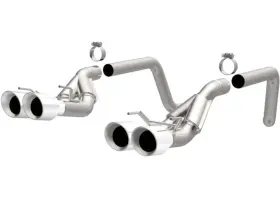 15283 Magnaflow Race 2.5 Inch Axle-back Exhaust For 09-13 Corvette Grand Sport/base 6.2l