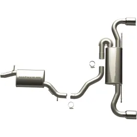 16719 Magnaflow Touring Series Stainless Cat-back System Fits 2008-2009 Audi Tt Quatt
