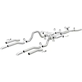 19303-fh Magnaflow Exhaust System Kit For 1968-1971 Plymouth 5.6l V8 Gas Ohv