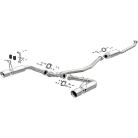 19313-ad Magnaflow Exhaust And Tail Pipes For 2020 Honda Civic 2.0l L4 Gas Dohc