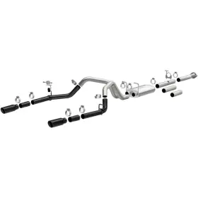 19377-gj Magnaflow Exhaust And Tail Pipes For 2015-2018 Chevrolet Silverado 2500 Hd 6.0l V8 Flex Oh