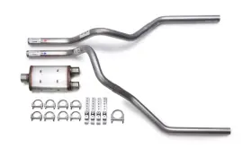 Dk102-nt Magnaflow 96-99 Gmc Sierra Truck 2.5 Inch Mandrel Bent Dual Exhaust Kit Muffler