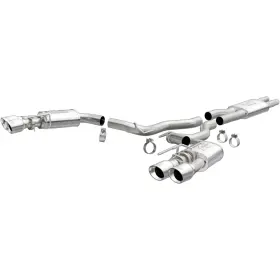 19370 Magnaflow Exhaust Products For Sys Cat-back 2018 Ford Mustang Gt 5.0l Street Dual Exit Polished