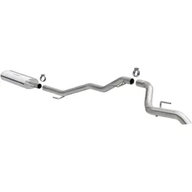 19486 Magnaflow Exhaust Products For 2020 Jeep Gladiator 2.5in Rock Crawler Series Single Rear Exit Ss