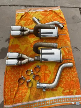 Mag-15886 Magnaflow C6 Corvette Exhaust System Street Axle Back