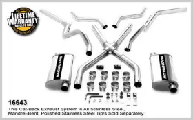 16643 Magnaflow Perf Exhaust 67-72 Gm For C10 P/u Cross