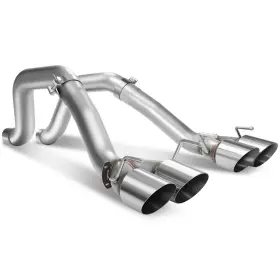 Marshshore Msh-cbemuccorvo560l For 05-08 Chevy Corvette 6.0l 6.2l 3 Inch Od Aluminized Piping Axle-back Exhaust