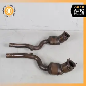 206443 Maserati 05-07 Quattroporte M139 F1 Engine Exhaust Downpipes Right And Left Set