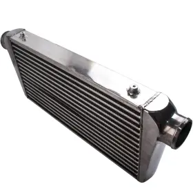 4zan5i Maxpeedingrods 3 Inch In/outlet Universal 24 X12 X3 Aluminum Turbo Intercooler Front Mount
