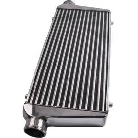 6zbvhj Maxpeedingrods 24 Inch X12 X3 Aluminum Intercooler Universal 600 X 300 76mm 3 I/o Silver