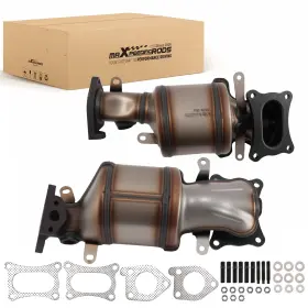 Aetsw6 Maxpeedingrods Left And Right Catalytic Converter For Honda Accord 3.5l /acura Mdx 3.7l 2008-2013