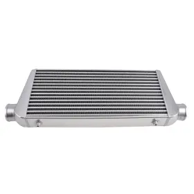 Maxpeedingrods Bh4z3d 3 Inch In/outlet Universal 24 X12 X3 Aluminum Turbo Intercooler Front Mount