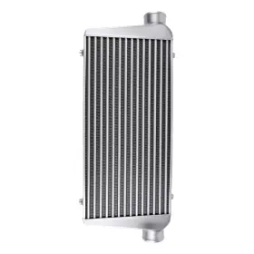 Firx95 Maxpeedingrods 24 Inch X12 X3 Aluminum Intercooler Universal 600 X 300 76mm 3 I/o Silver