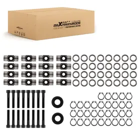 Gi9rk3 Maxpeedingrods Trunion Kit Rocker Arm Retrofit Tool Sets For Chevy Ls Series Fulcrum New