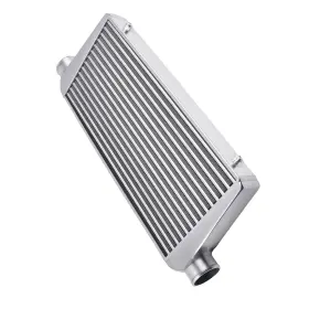 Up9tiy Maxpeedingrods 24 Inch X12 X3 Aluminum Intercooler Universal 600 X 300 76mm 3 I/o Silver